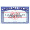 social security card template