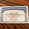 social security card template