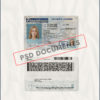 Pennsylvania Driver License PSD Template