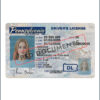 Pennsylvania Driver License PSD Template f