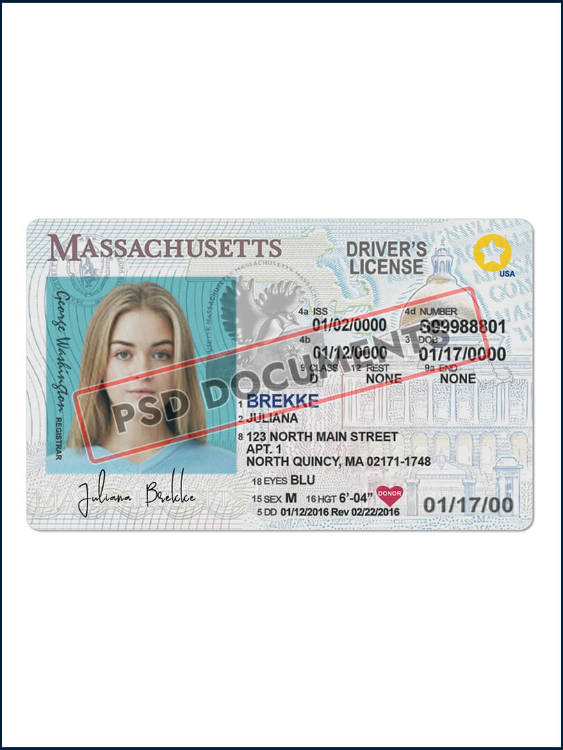 Massachusetts Driver License