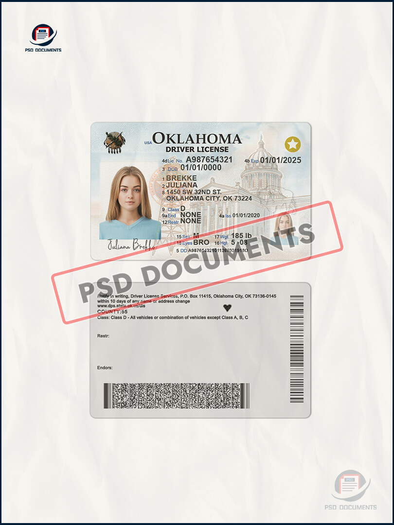 Oklahoma Driver License